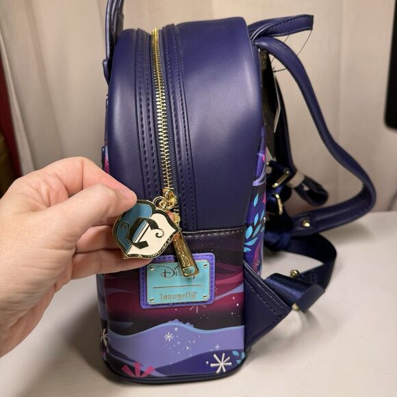 Loungefly Disney Cinderella Castle Series Carriage Adj Strap Mini Backpack NEW main image 13